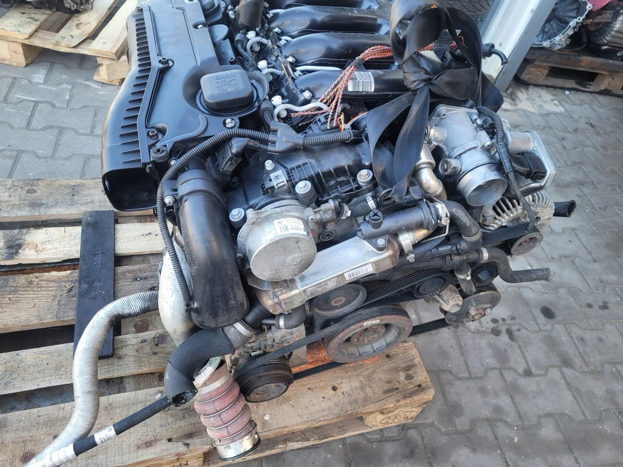 BMW X5 50i F15 N63B44O0 Engine 2017